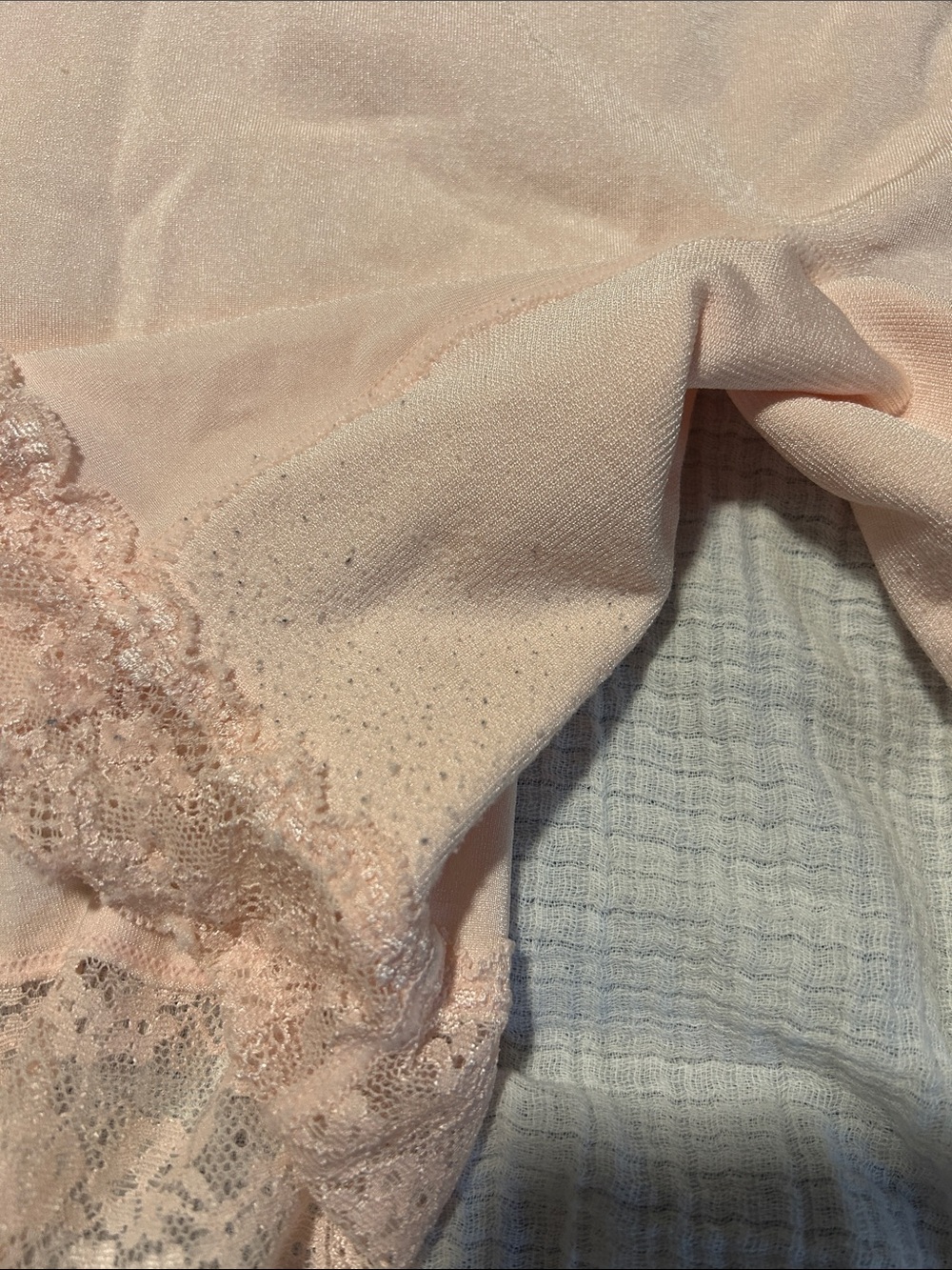 Breezies White & Pink Longline slip shorts. Under dresses and skirts. Set of 2 - Picture 8 of 8